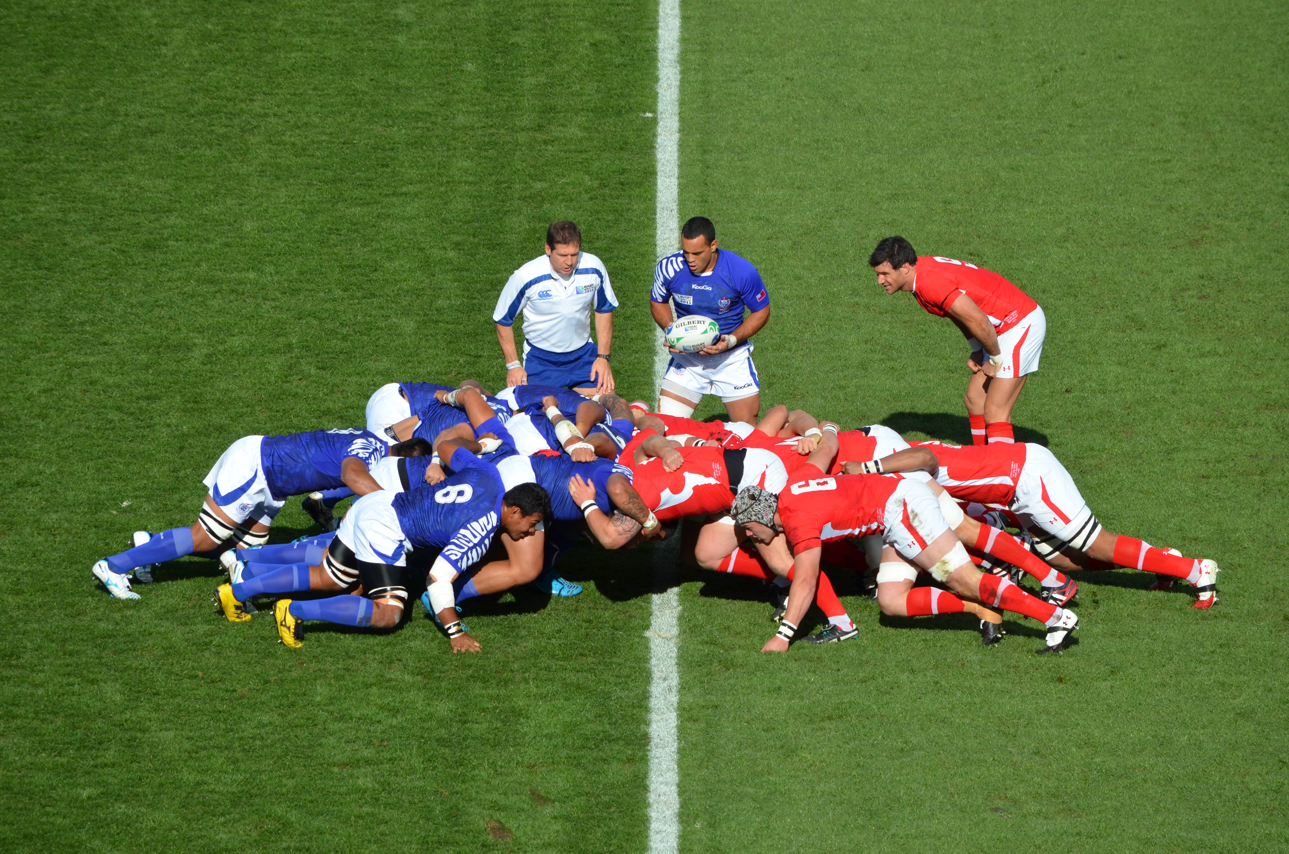 Файл:2011 Rugby World Cup Wales vs Samoa (6168183024).jpg — Википедия