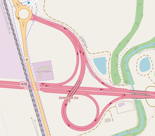 File:A16 Delémont-Est, map OSM 2022.png