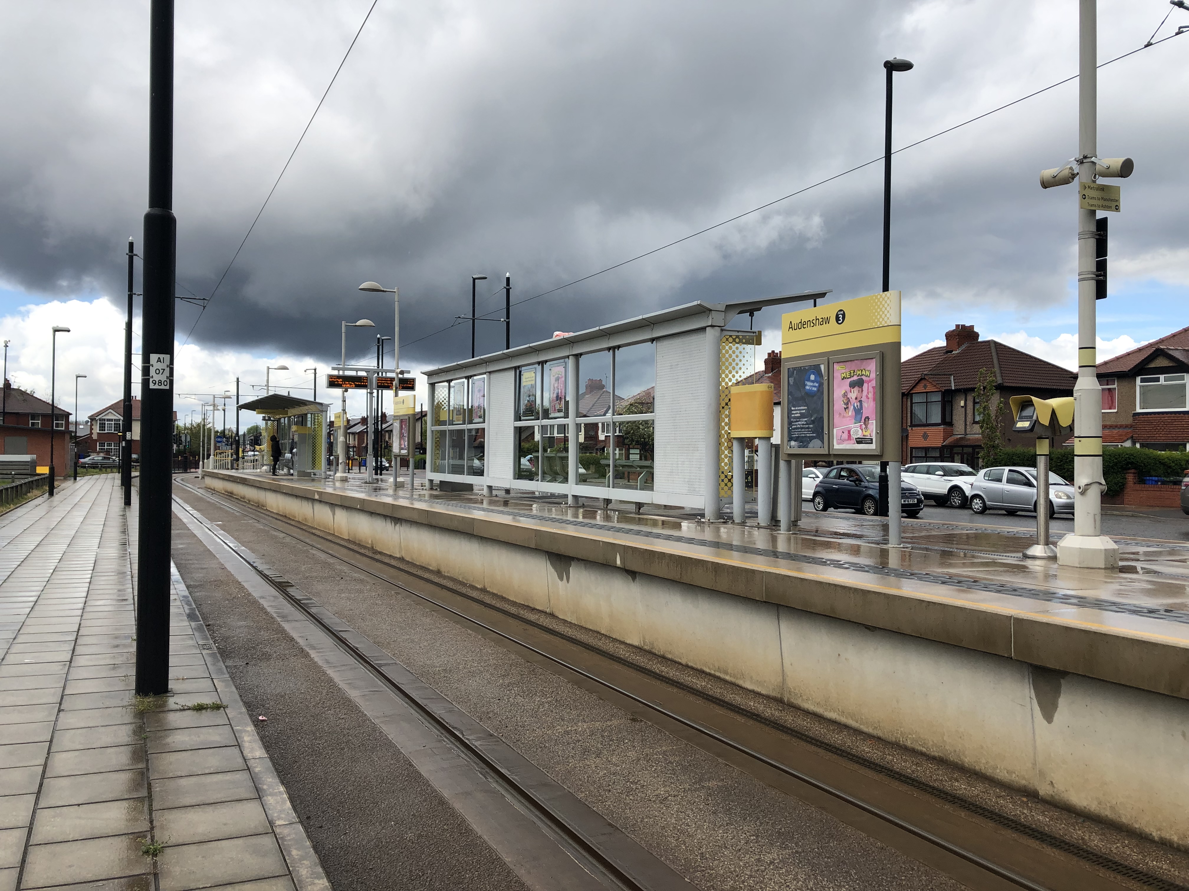 Audenshaw tram stop