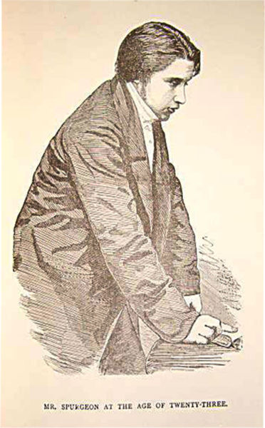 Spurgeon at age 23.