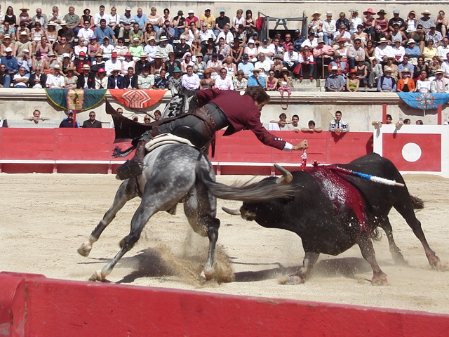 File:Corrida with horse.jpg