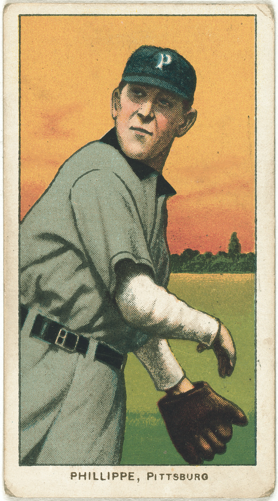 File:Deacon Phillippe, Pittsburgh Pirates, baseball card portrait