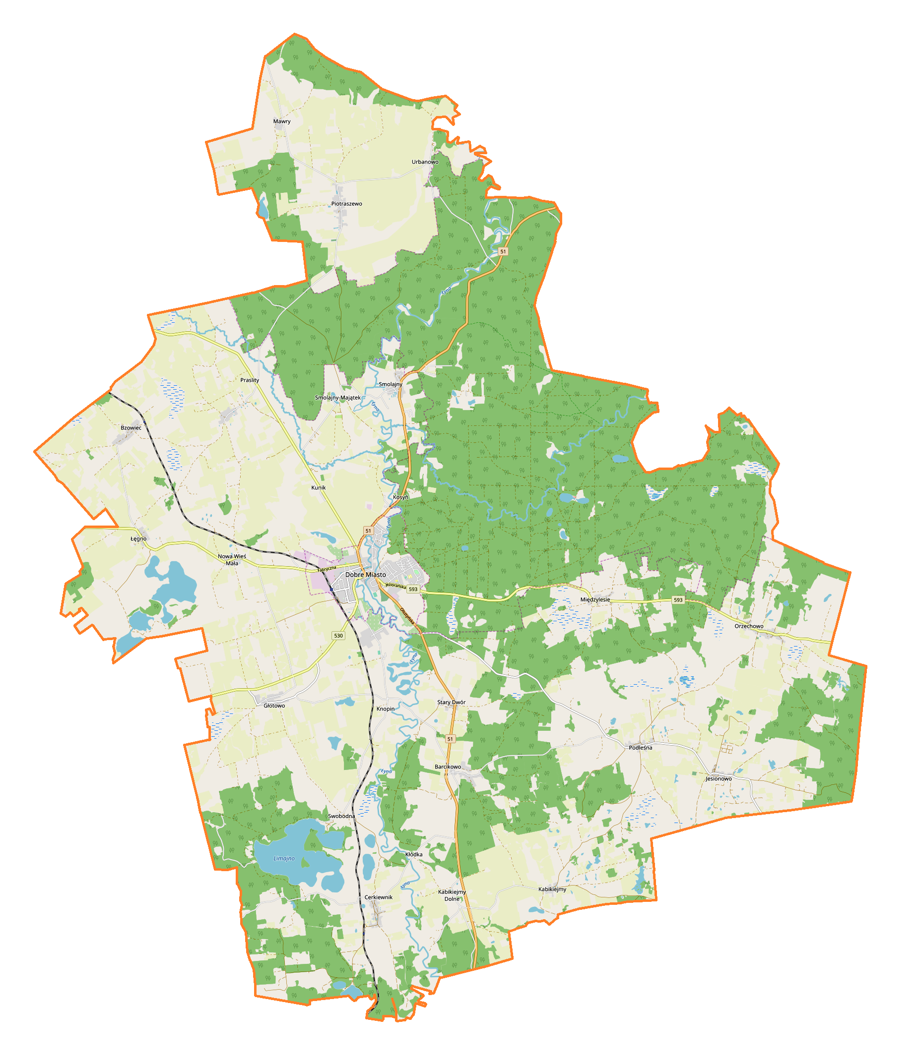 Orzechowo (gmina Dobre Miasto) – Wikipedia, wolna encyklopedia