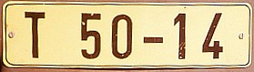 File:East Germany GDR License plate for the GST.png