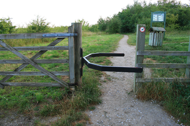 Entry to Orchid Wood - geograph.org.uk - 871197