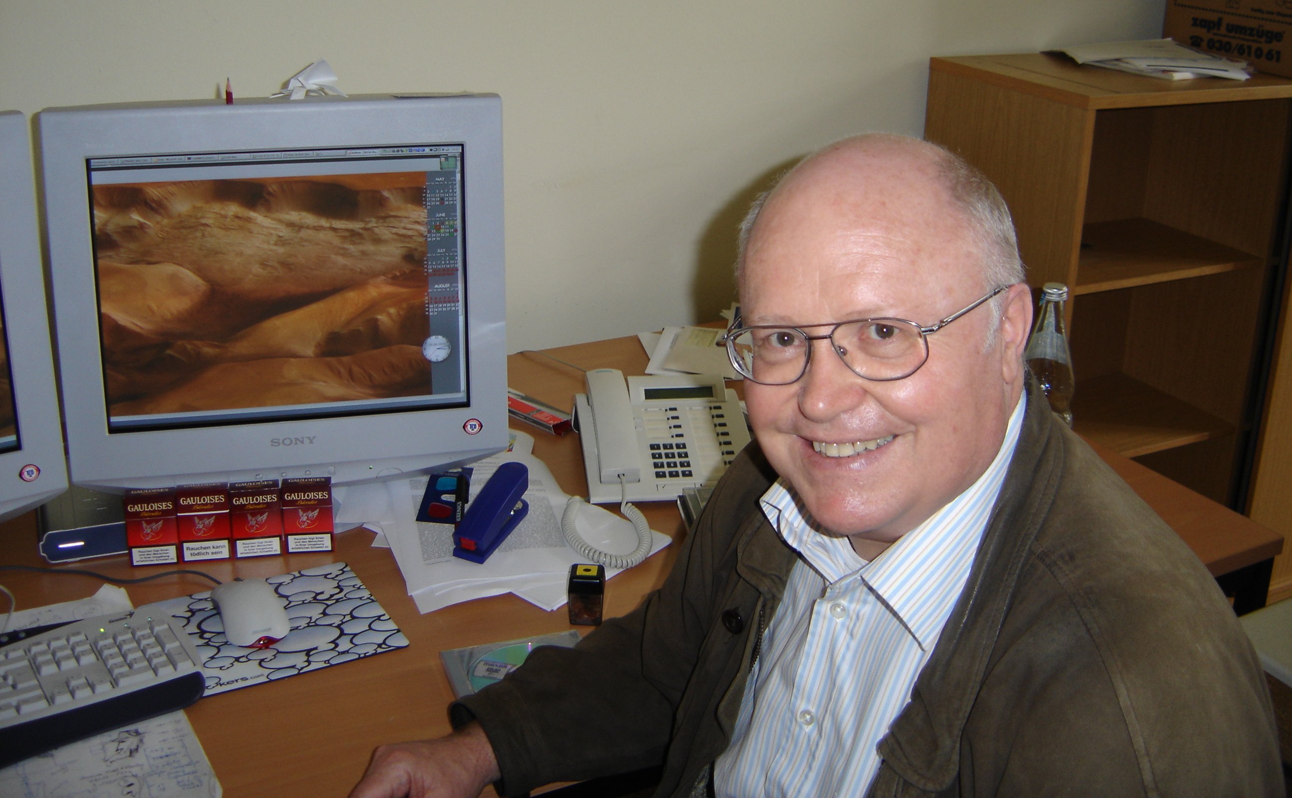 Gerhard Neukum at Free University of Berlin.