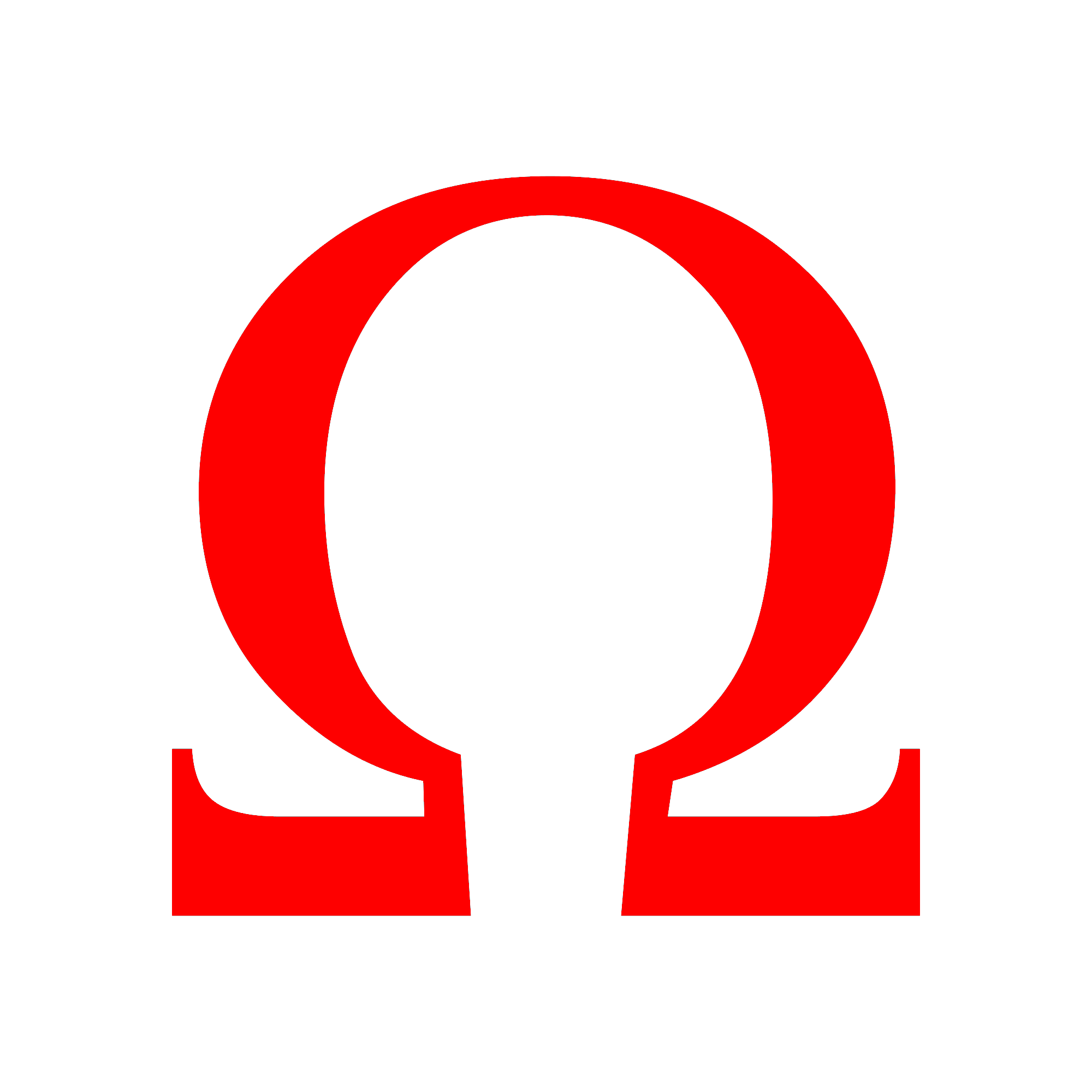 Get Red Omega Symbol Wallpaper Gif