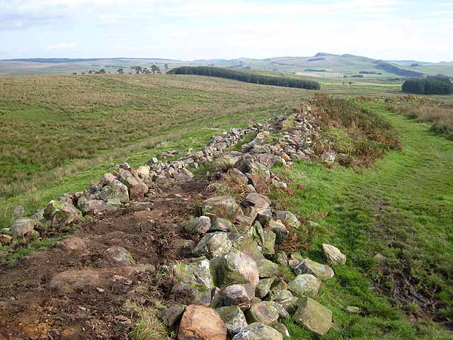 File:Hadrian's Wall Consolidation Works - geograph.org.uk - 999452.jpg