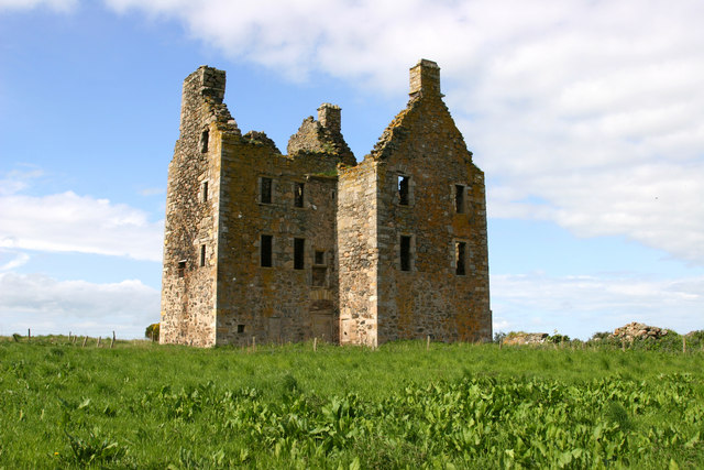 Knockhall Castle, Geograph
