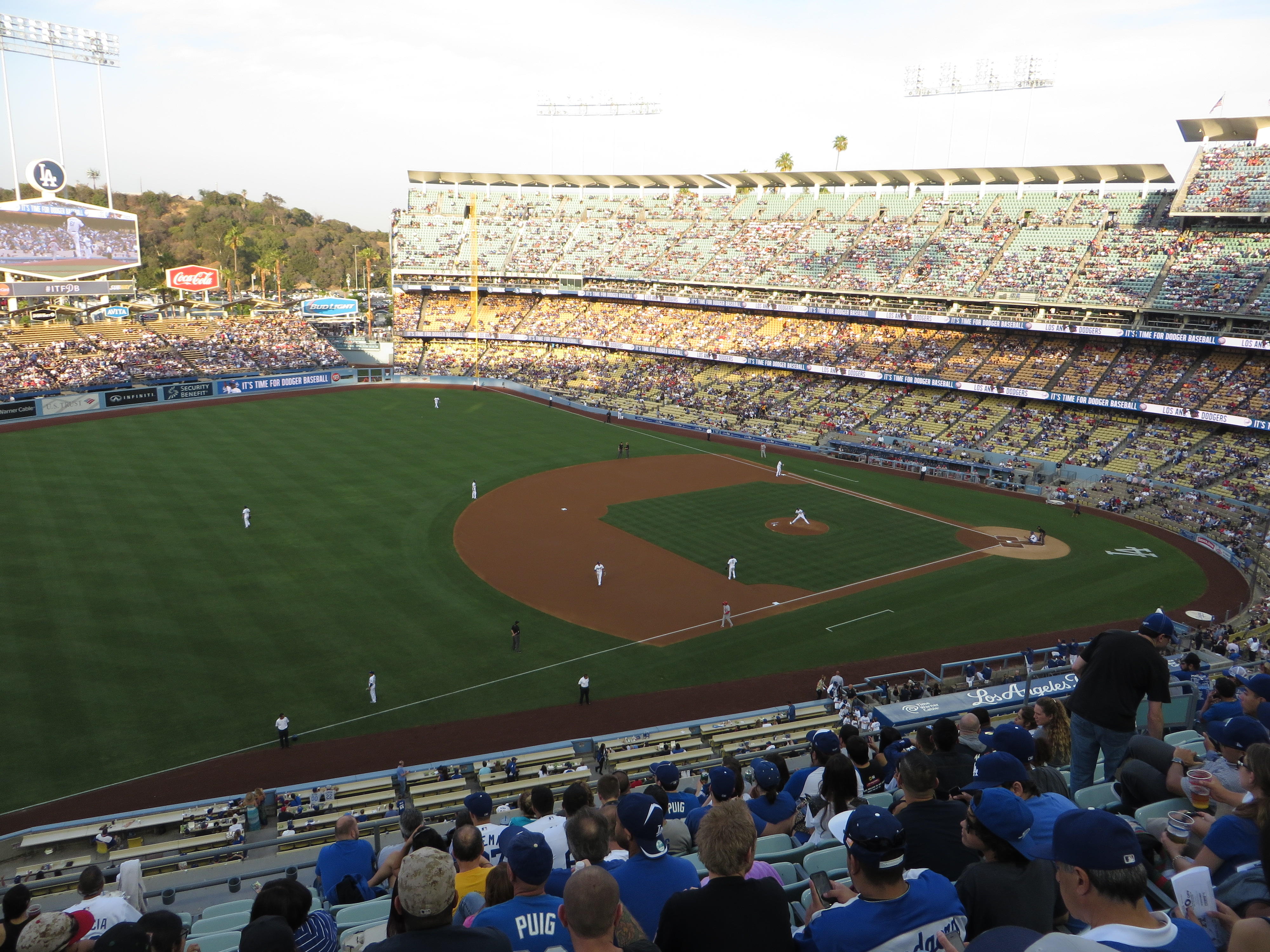 File:Lets Play Ball, St. Louis Cardinals at Los Angeles Dodgers, Dodger  Stadium, Los Angeles, California (14494790726).jpg - Wikimedia Commons