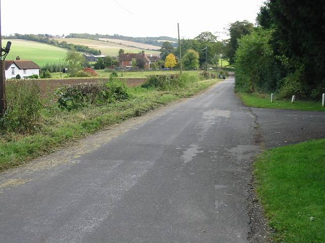 File:Looking E along Mystole Road - geograph.org.uk - 569991.jpg