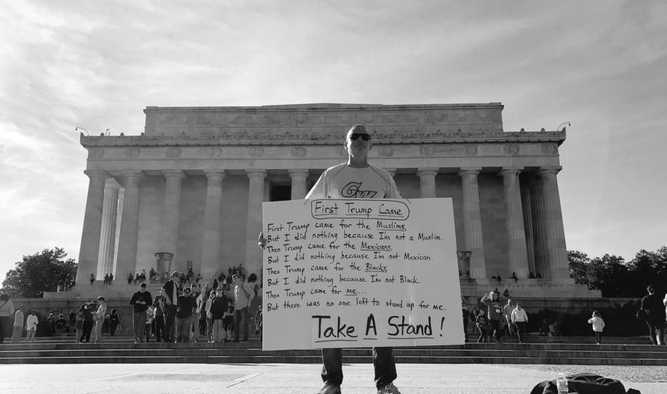 A Dignified Day of Protest Against a Most Shameful President