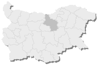 Letak Provinsi Veliko Tarnovo di Bulgaria