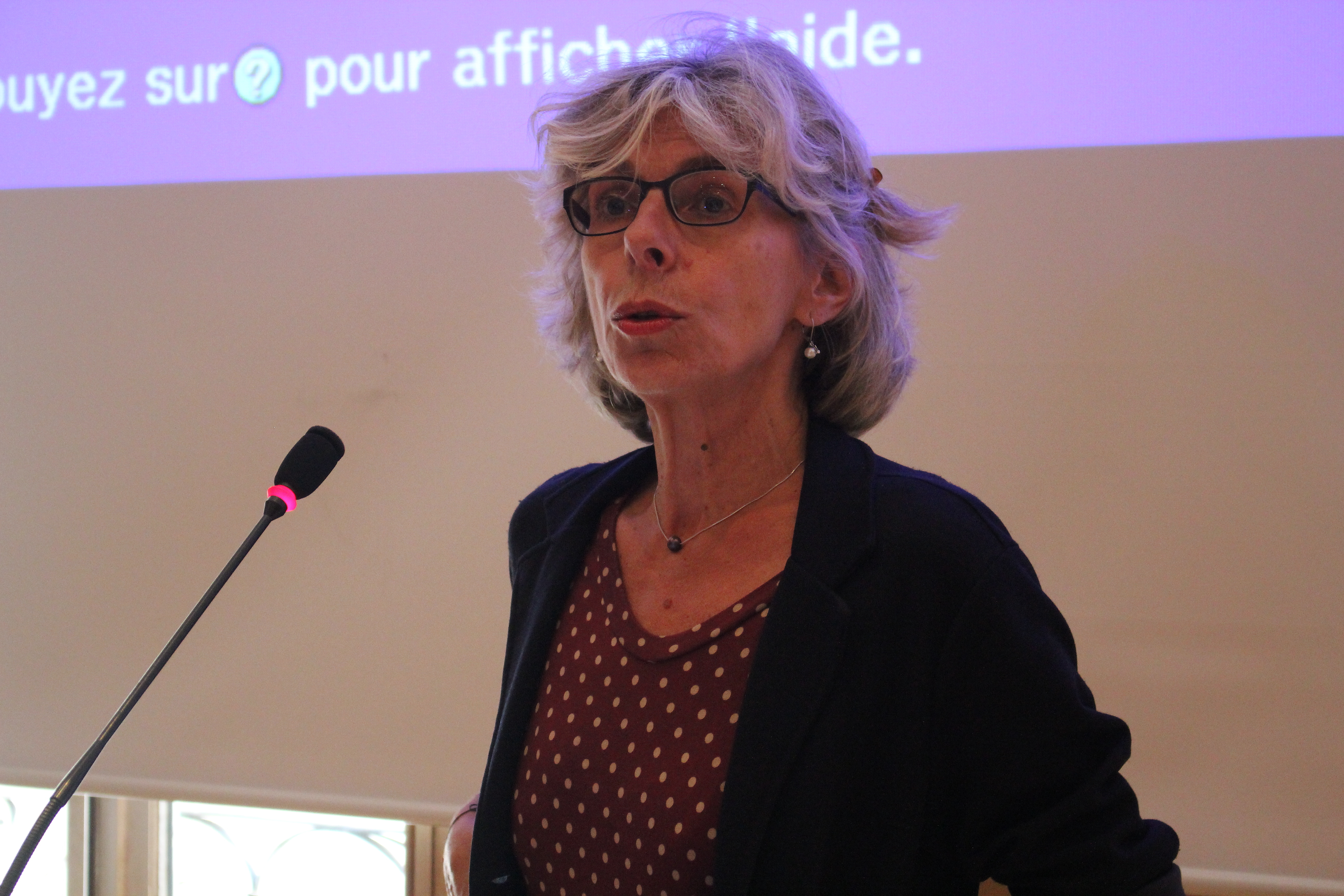 Paule du Bouchet in 2015