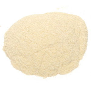 Commercially produced powder of pectin, extracted from citrus fruits