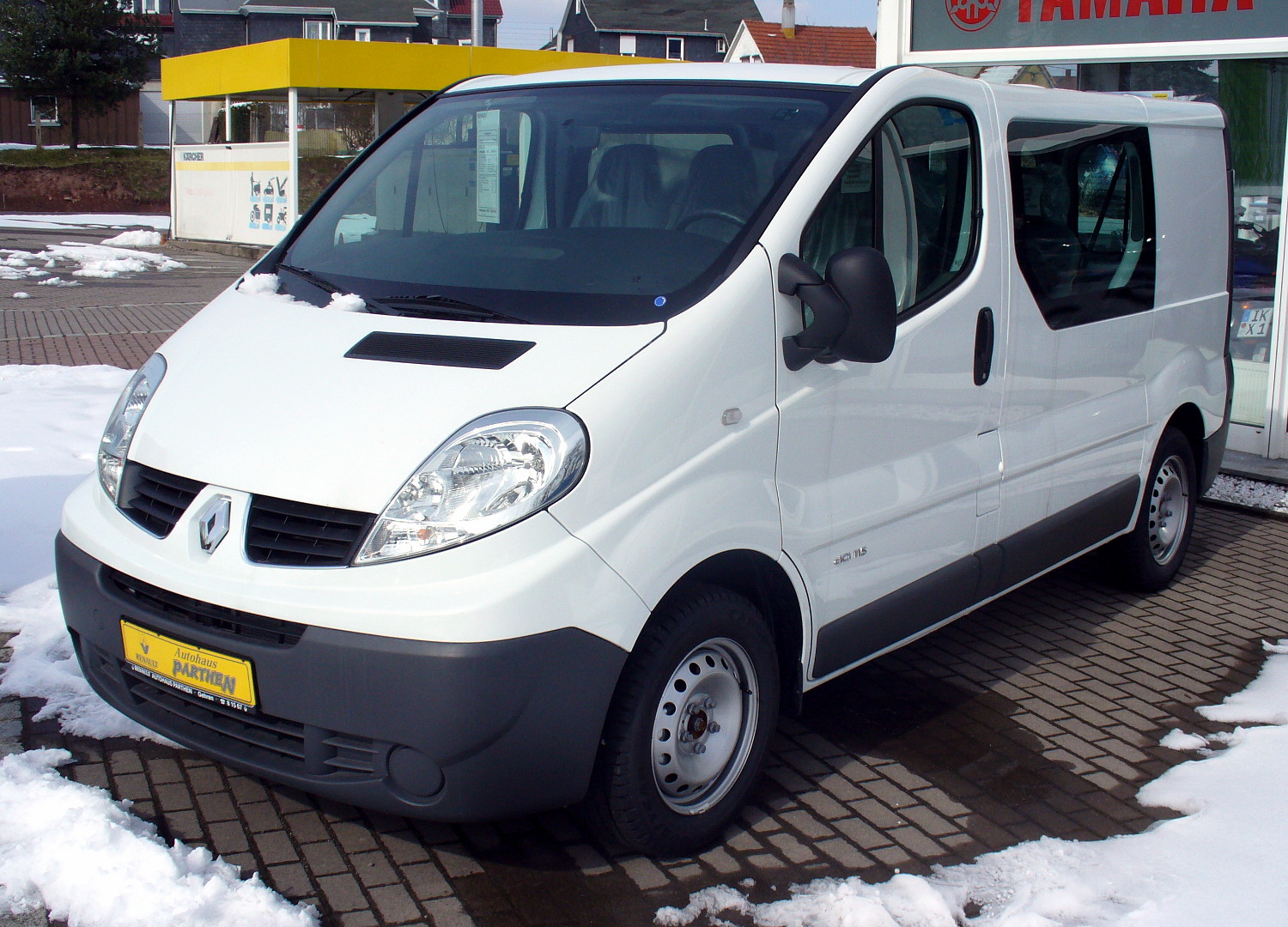 File:Renault Trafic II front 20080120.jpg - Simple English Wikipedia, the  free encyclopedia