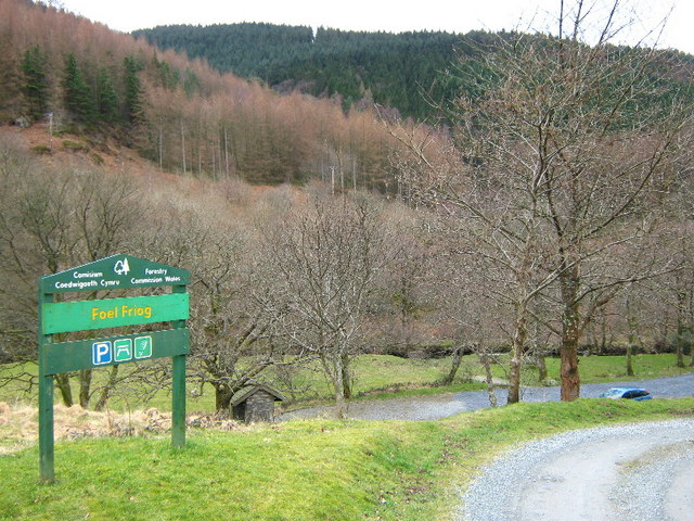 The entrance to Foel Friog picnic site - geograph.org.uk - 1180807