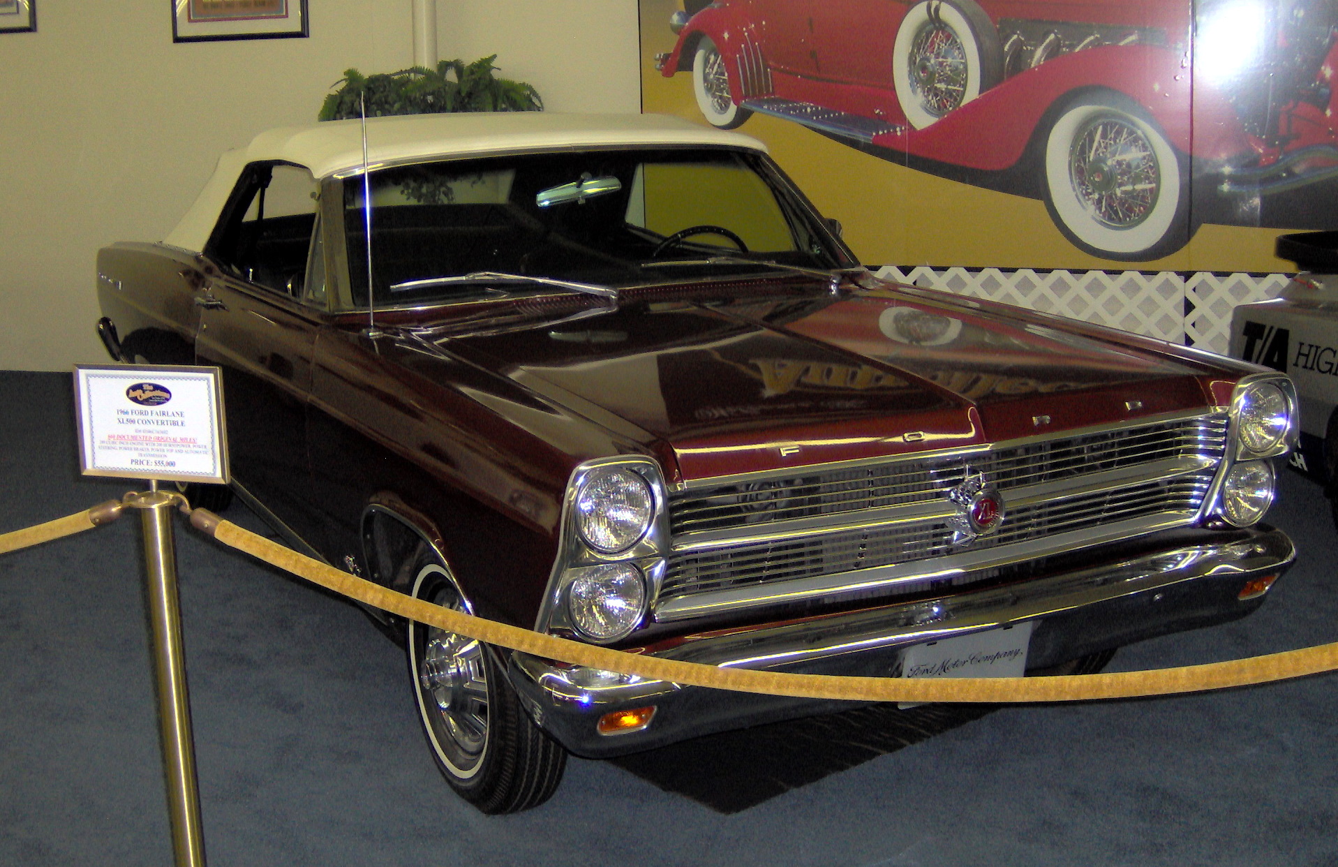 1966 Ford fairlane convertible pictures #7