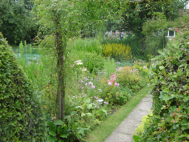 File:A Real Cottage Garden - geograph.org.uk - 1140401.jpg