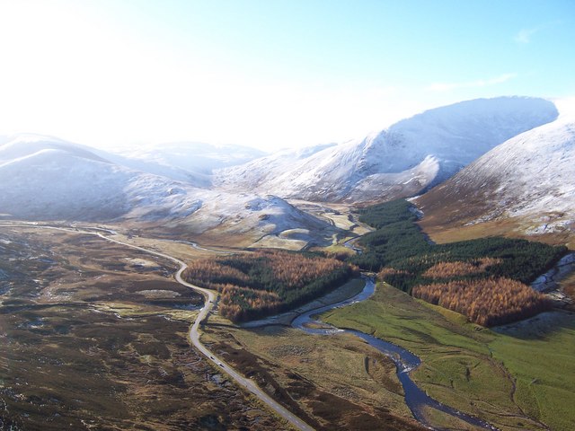 File:Baddoch Wood from the air - geograph.org.uk - 448845.jpg