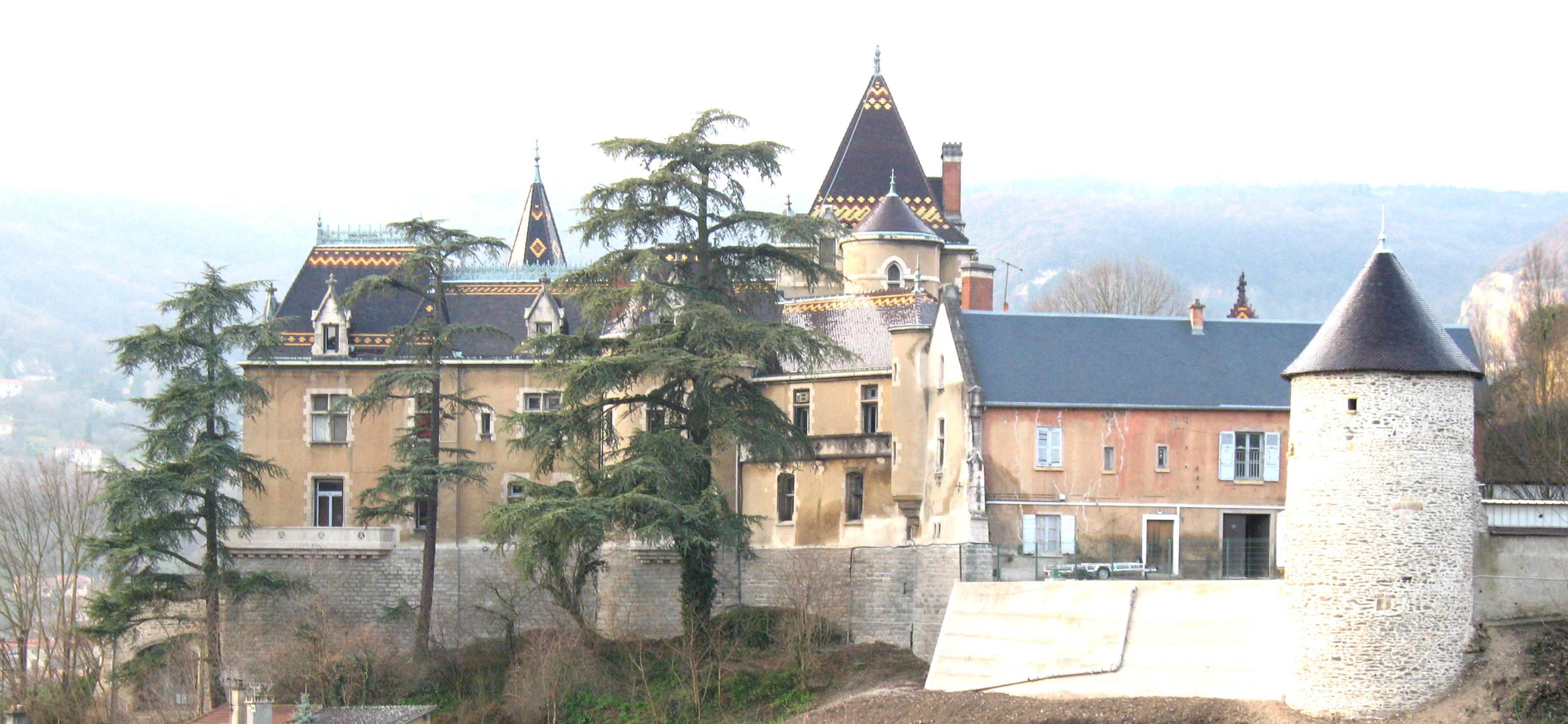 château de rochetaillée sur saône - restaurant rochetaillée sur saône