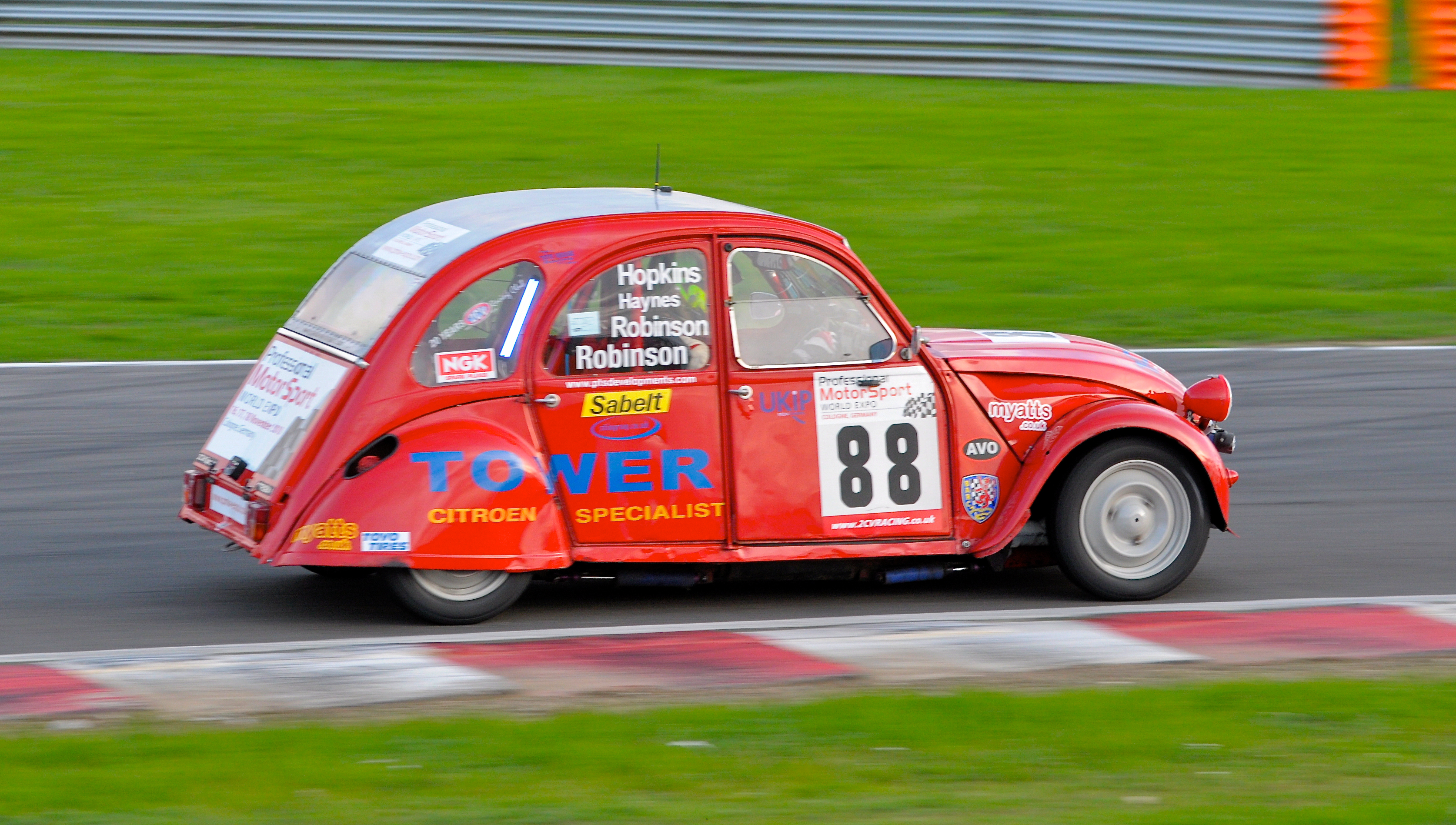 Citroen 2cv fourgonnette Ferrari