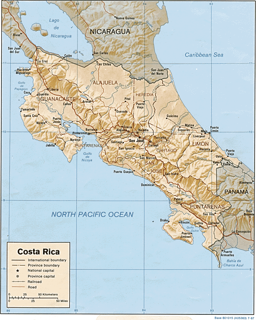 Géographie Du Costa Rica Wikipédia