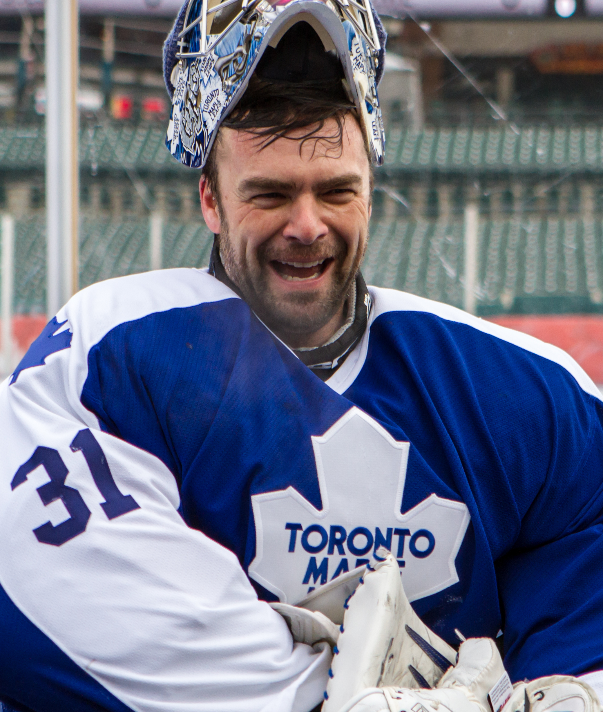 Blue Jays: Former player once wore a goalie mask during a game