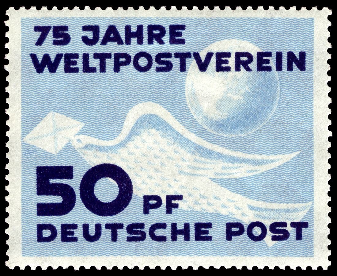 Briefmarken-Jahrgang 1949 der Deutschen Post der DDR ...