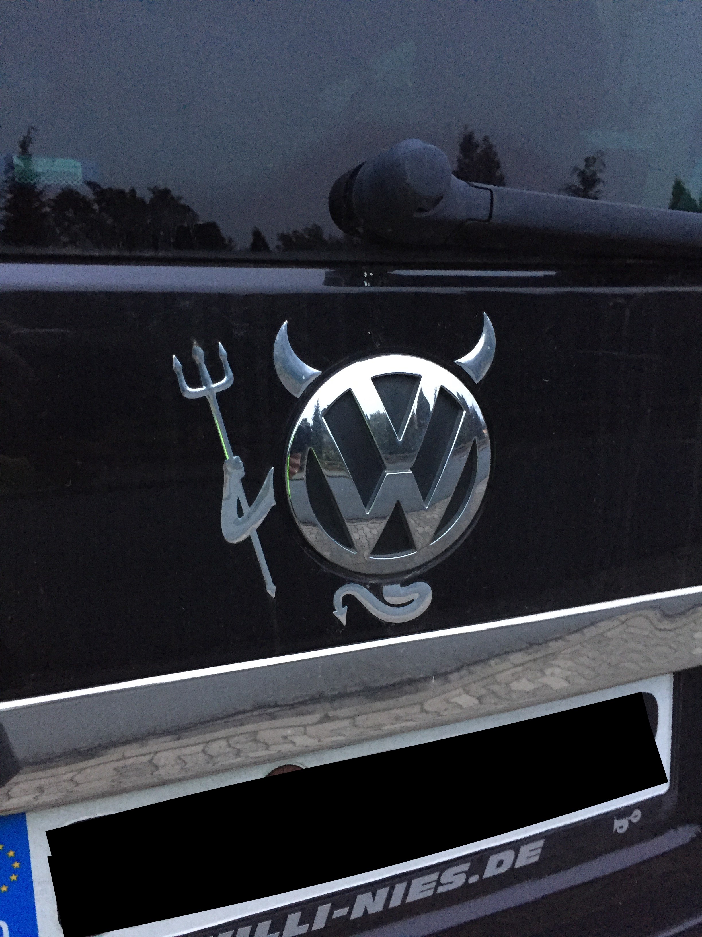 Sticker Volkswagen Devil JDM