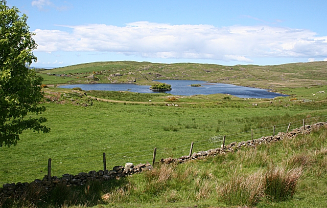 Lough na Cranagh - geograph.org.uk - 471158