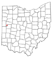 Location of Lock Two, Ohio OHMap-doton-LockTwo.PNG