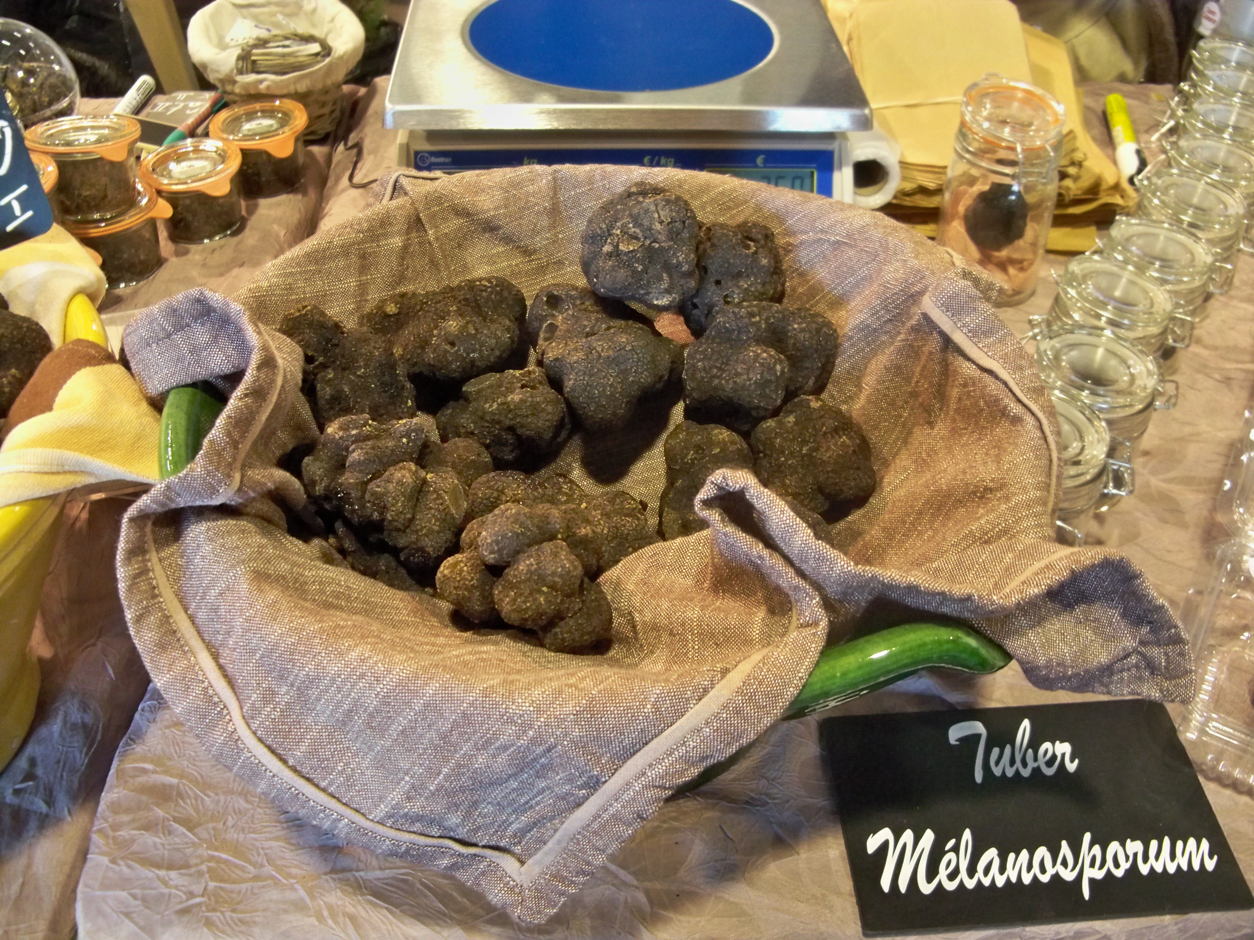 Panier de truffes