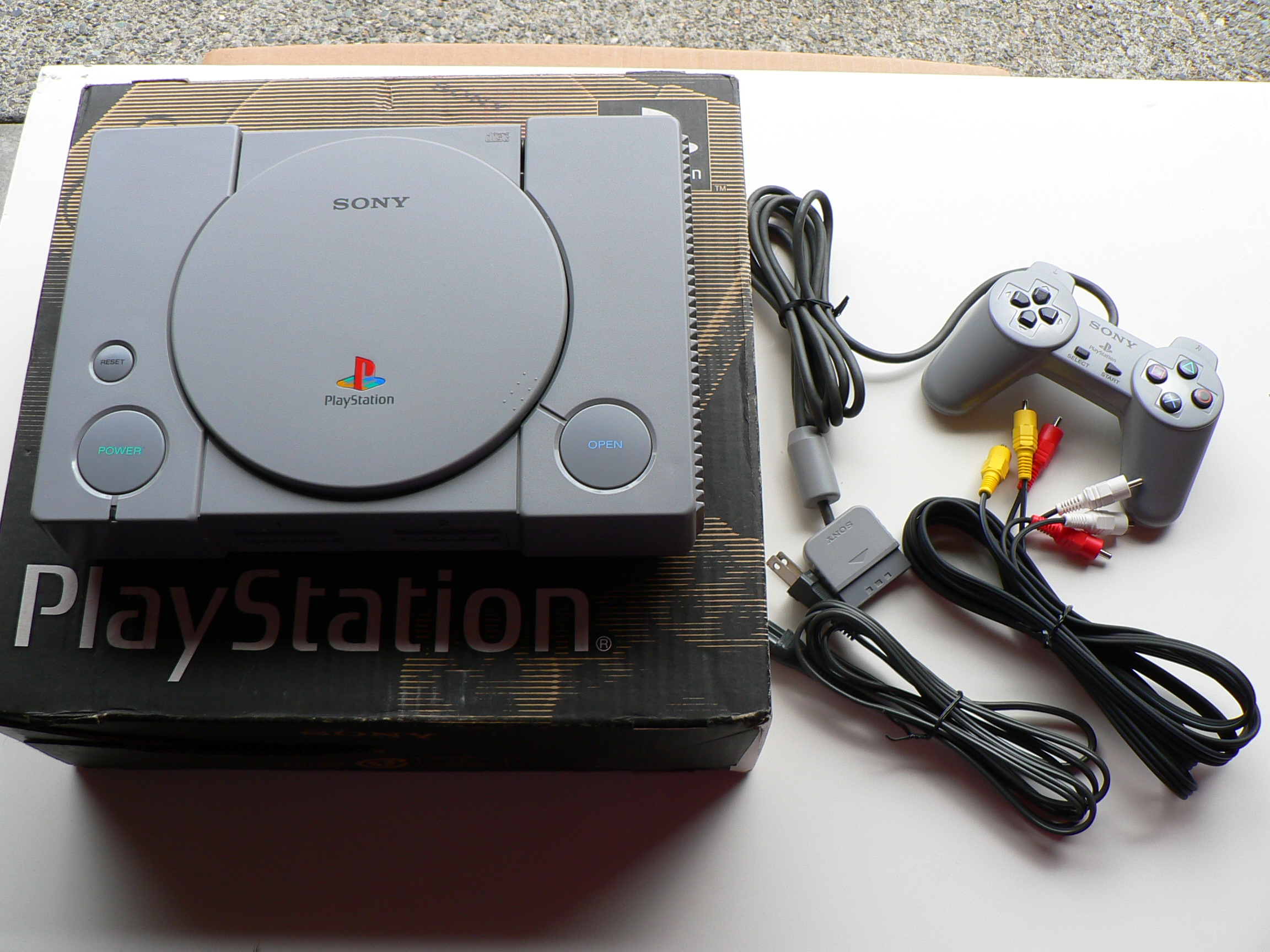 File:PlayStation SCPH-1000 and PlayStation Controller 20070713.jpg - Commons