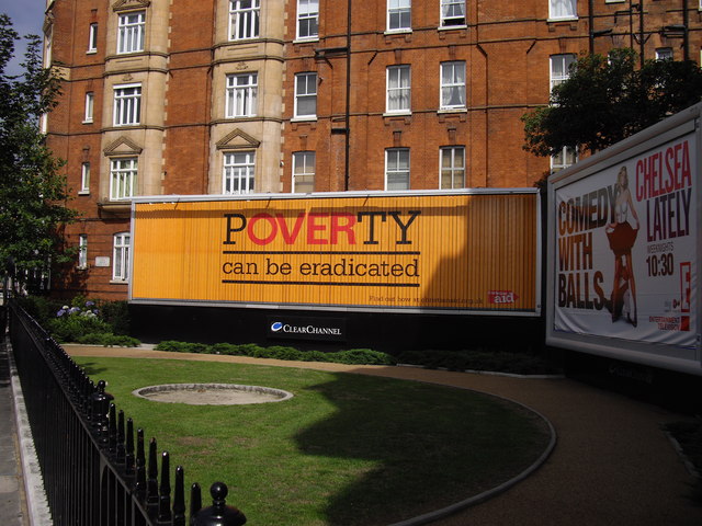 File:Poverty can be Eradicated Billboard - geograph.org.uk - 1422711.jpg