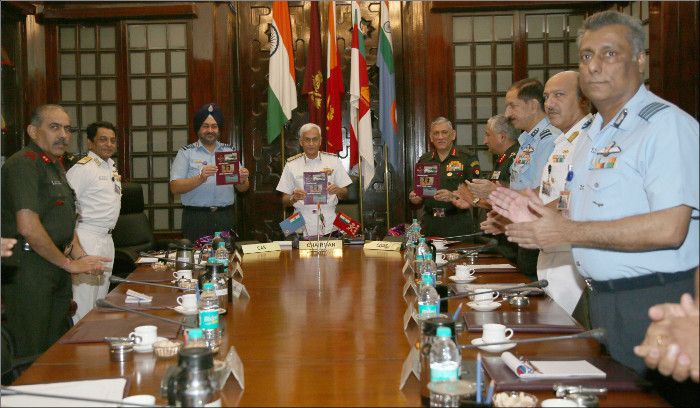 File:Release of the Joint Doctrine Indian Armed Forces 2017 (2).jpg