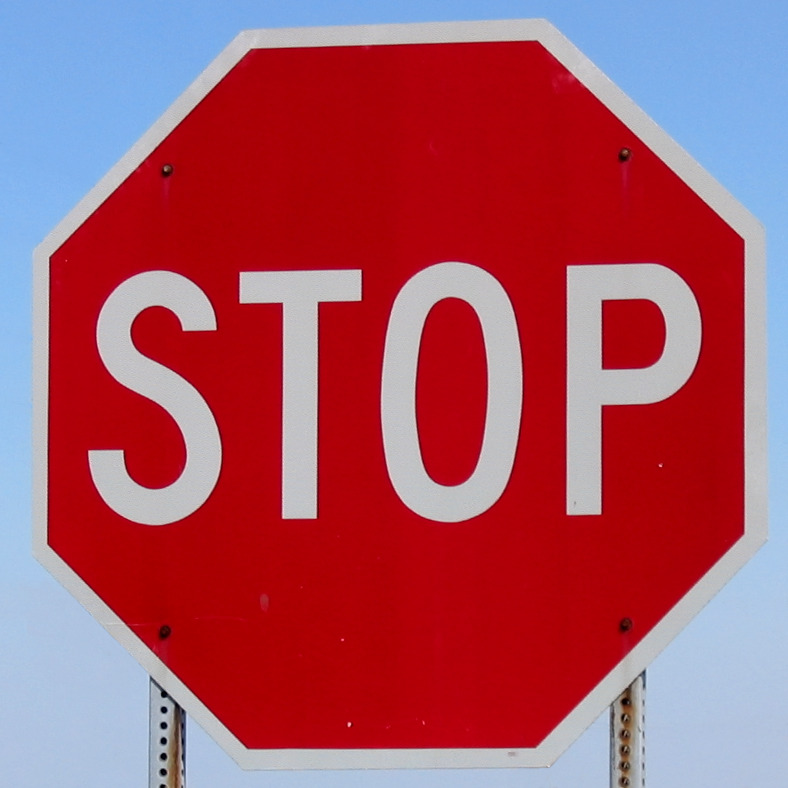 American Stop Sign