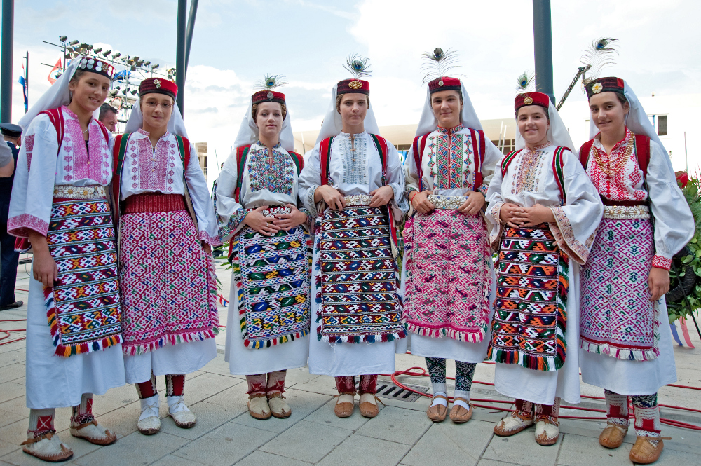 traditional croatian wedding dress