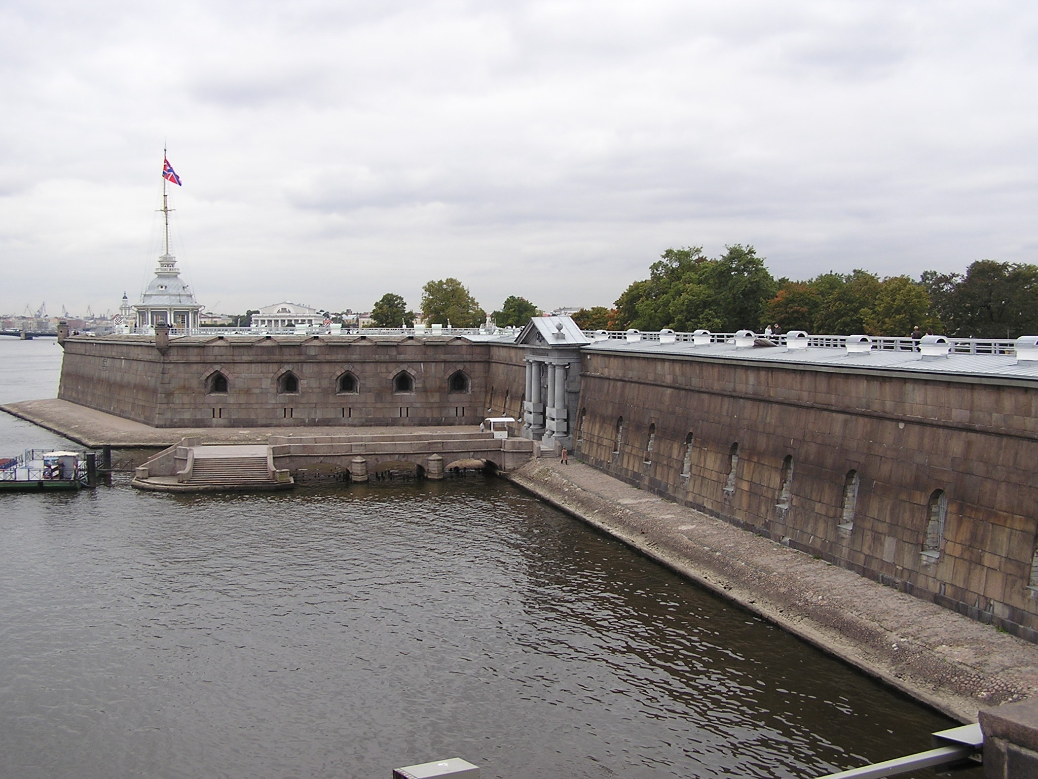 невская куртина петропавловской крепости