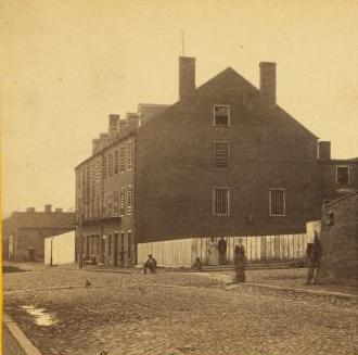 File:"Castle Thunder," Cary St., the place where so many Union prisoners suffered. Richmond, Va, from Robert N. Dennis collection of stereoscopic views.jpg