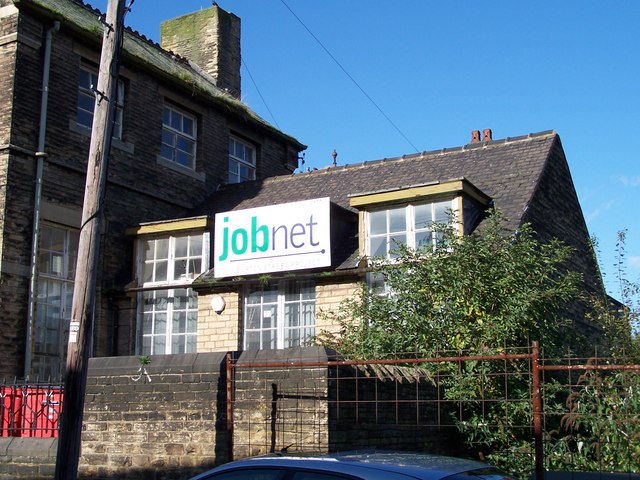 File:'jobnet' at Burton Street School, Hillsborough - geograph.org.uk - 1045899.jpg