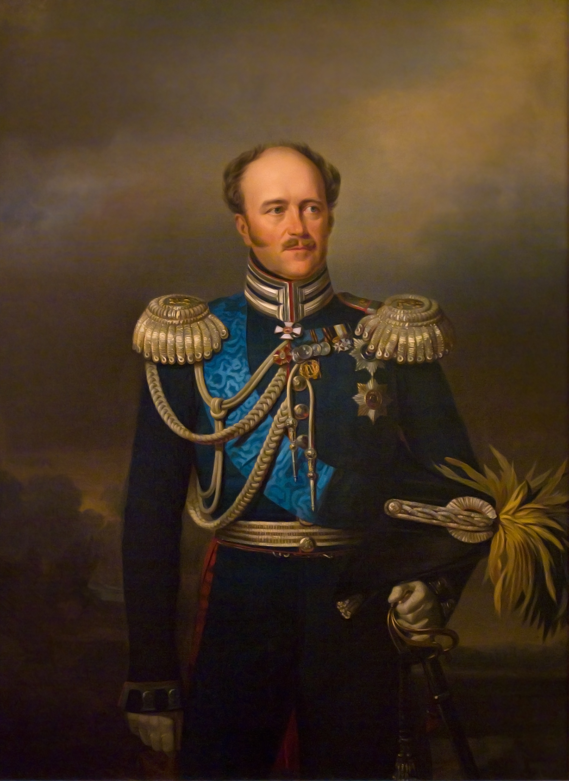 Россия в 1840 е. Бенкендорф портрет.