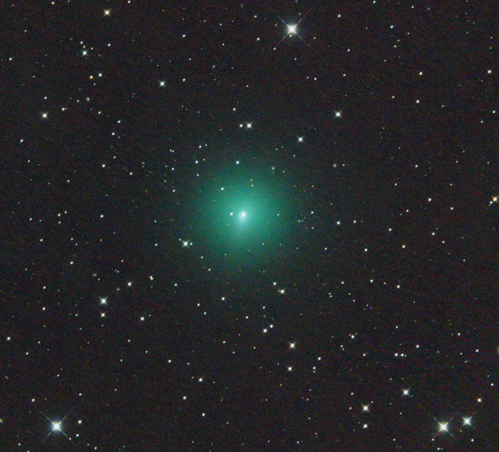 Kometa C/2019 Y4 (ATLAS) 14. března 2020 CC BY-SA 4.0