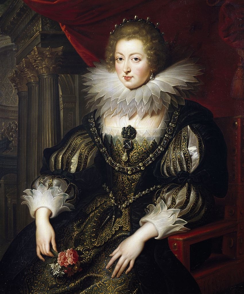 File:Queen Anne of Austria, wife of Louis XIII. La Reyne Anne d