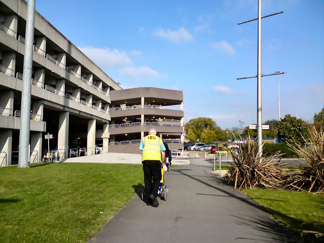 File:Assistance at Manchester Airport - geograph.org.uk - 2103806.jpg