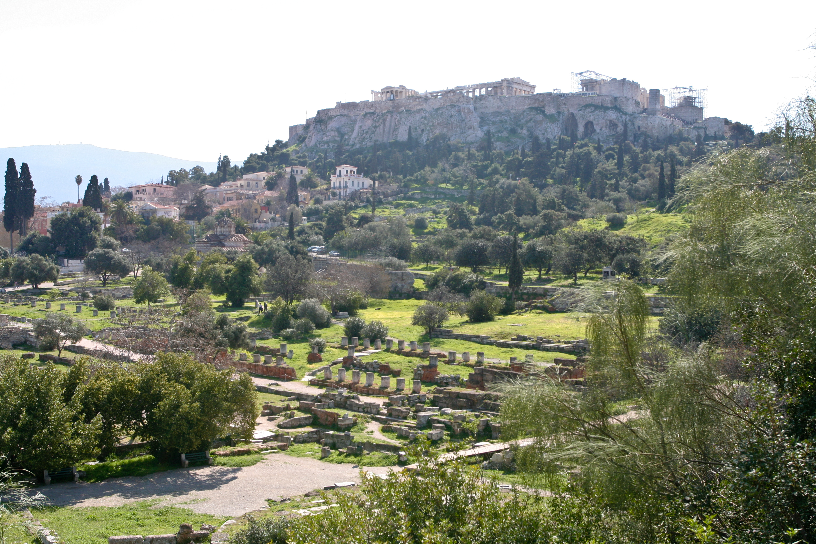 агора в древней греции