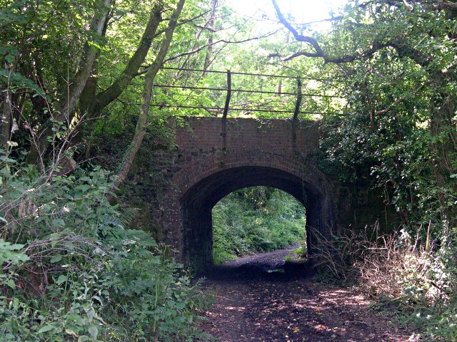 File:Bridleway under Disused Railway - geograph.org.uk - 326276.jpg