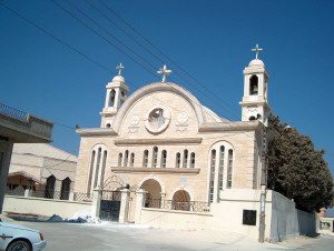 Feyruze'deki görülmeye değer yapılardan, Aziz Elias Süryani Ortodoks Kilisesi, 2008.