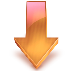 orange arrow png