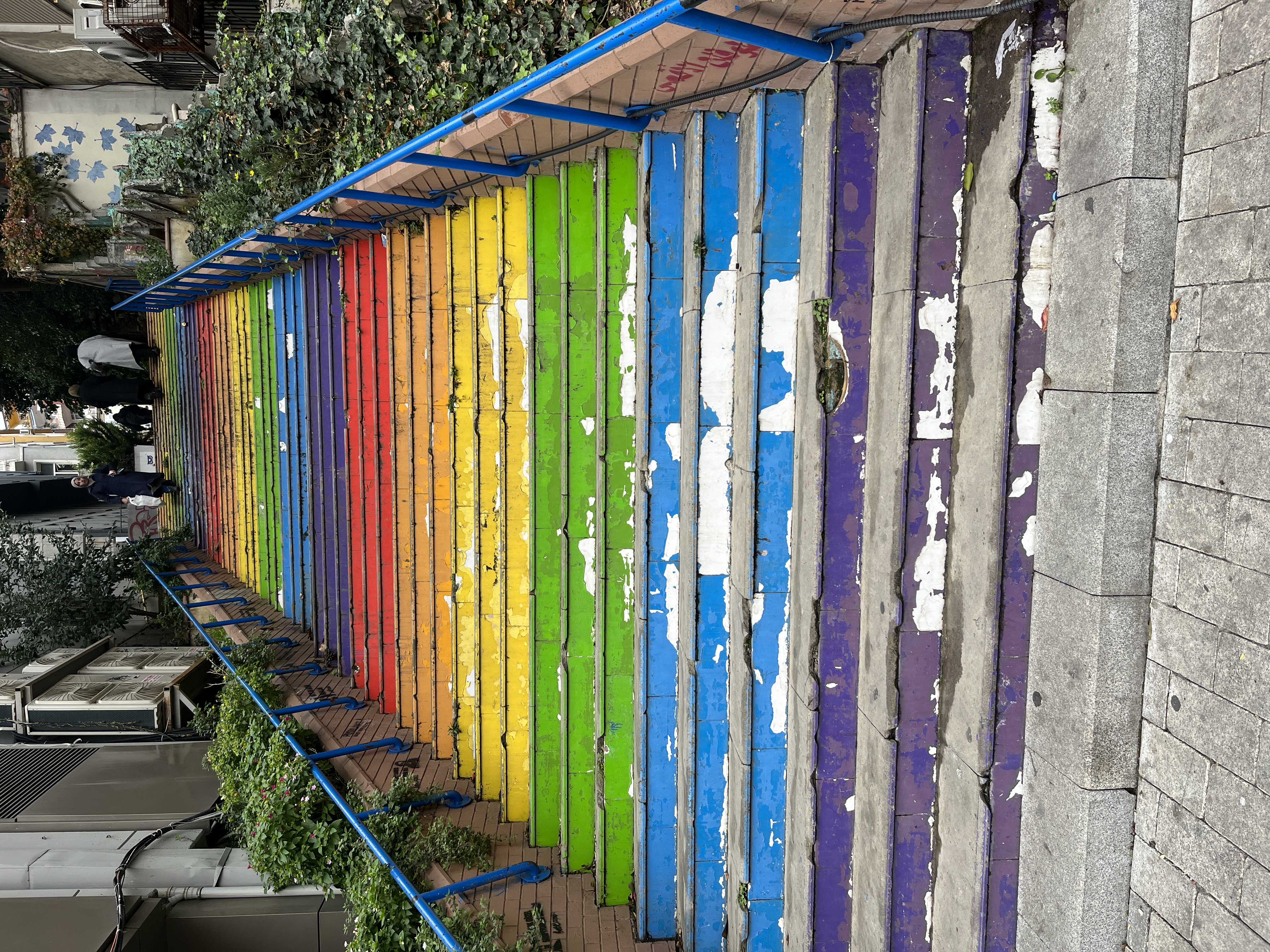 Rainbow stairs - Wikipedia